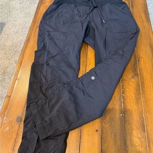 lululemon athletica Men’s Navy Black Slim Jogger Pants